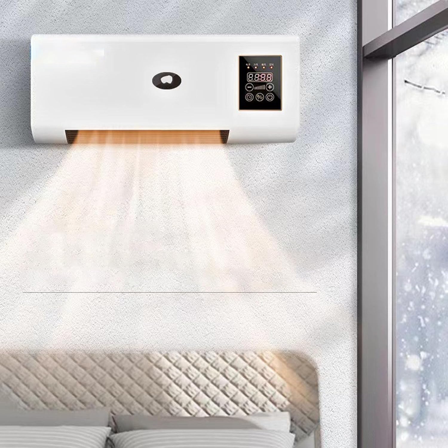  Climatiseur Climafy Climatiseur Portable Mini Split AC/système De Chauffage Murail Mobile Air Window Unités AC Avec Fonctions De Refroidissement Et De Ventilateur