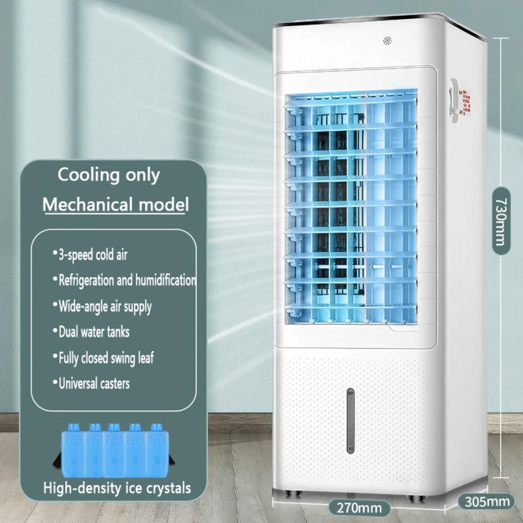  Climatiseur Mobile Portable 4 En 1 Fonction De Refroidissement, Chauffage Humidificateur Ventilation Refroidisseur D'air Avec 3 Vitesses Minuterie 12H Contrôle Télécommande/Écran Pour Maison