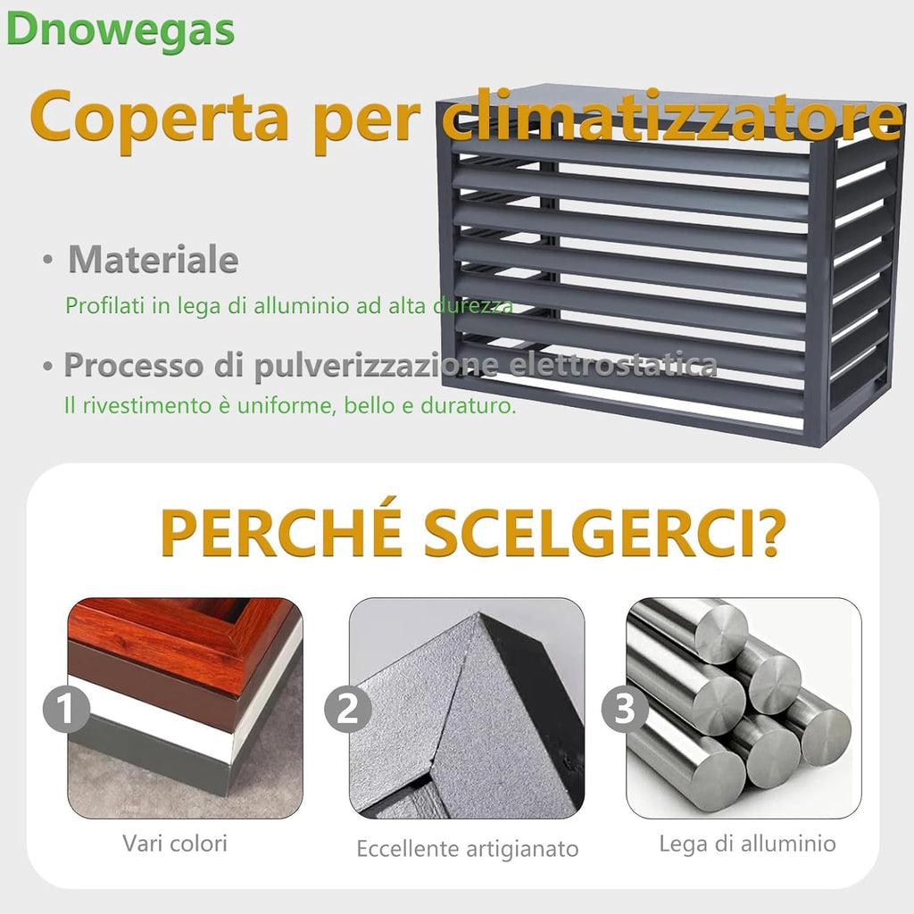 GENERIC Housse De Pompe à Chaleur Pour Climatiseur Extérieur (L110W60H80) – Résistant Aux Intempéries, Aux UV, Imperméable, Pour Unités De 2 à 3 Tonnes – Idéal Pour Toutes Les Saisons