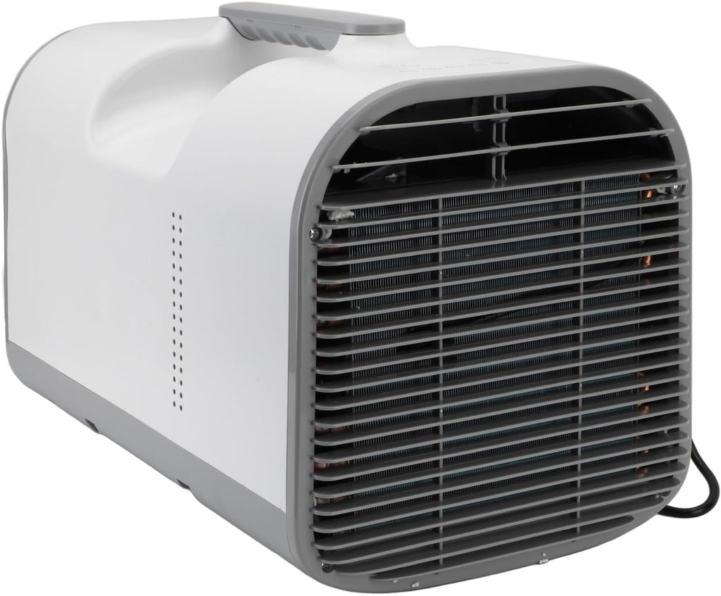  SIXRUN Climatiseur Portable, 4500BTU 420W Ventilateur De Refroidissement Avec Commande Vocale, Télécommande, Pour Camping Caravane Chambre (Prise UE 220V)