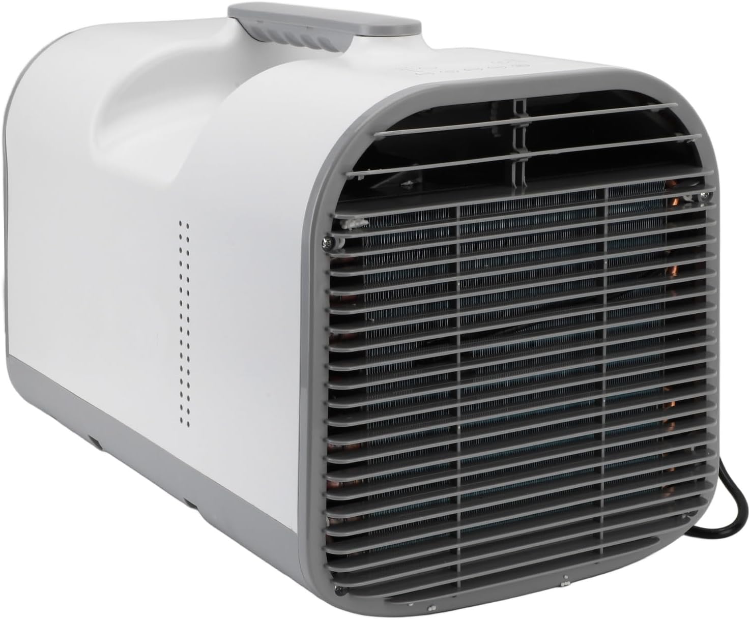 SIXRUN Climatiseur Portable, 4500BTU 420W Ventilateur De Refroidissement Avec Commande Vocale, Télécommande, Pour Camping Caravane Chambre (Prise UE 220V)