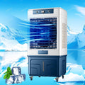  Climatiseur Mobile 3 En 1, Refroidisseur D'air, Humidificateur, Ventilateur, Télécommande, Refroidisseur Par évaporation For Usage Commercial, Industriel, Garage, Patio, Extérieur(113CM/44.4in)