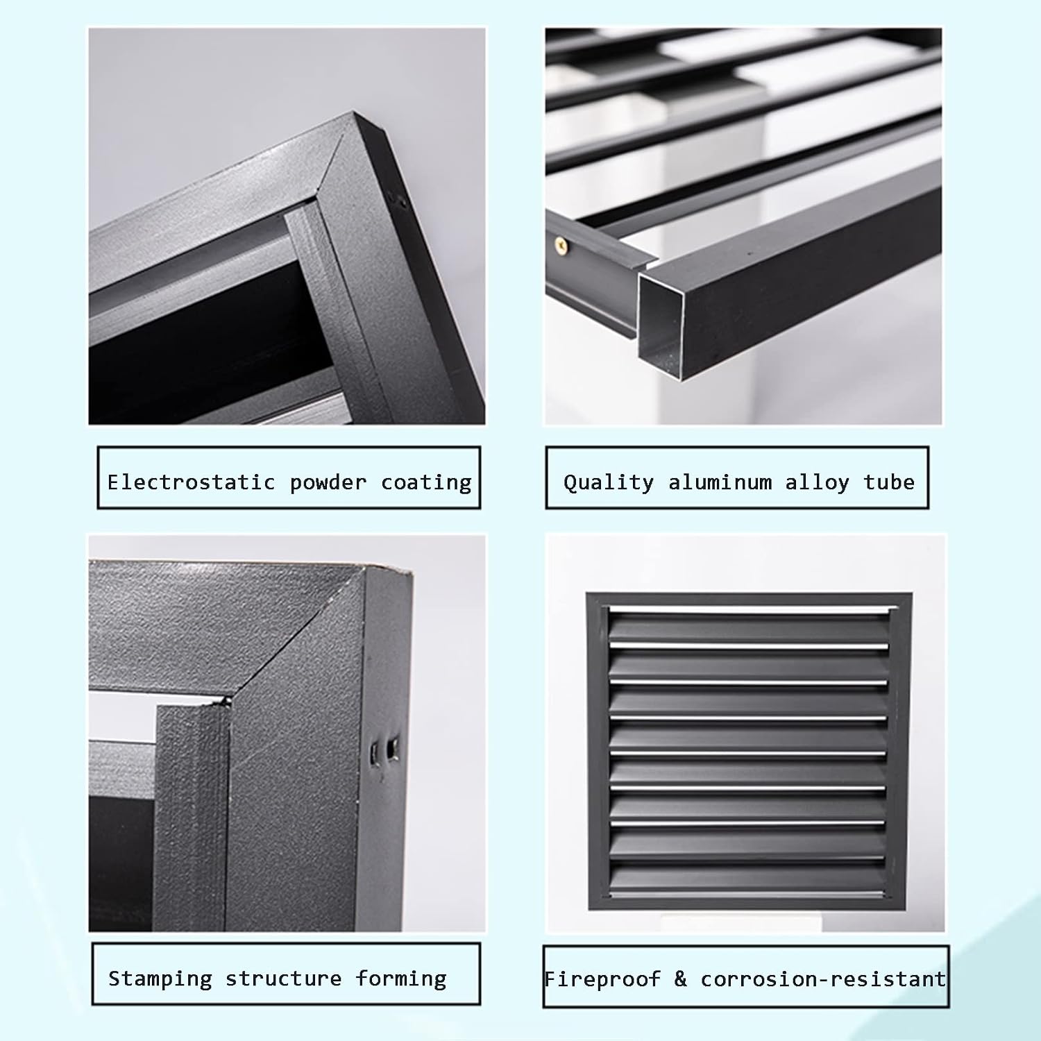 GENERIC Écran De Clôture Pour Climatiseur Extérieur - Couvercle En Alliage D'aluminium Avec Support De Fleurs Et Volets Anti-corrosion - Support De Plante En Métal Pour Unité Extérieure (blanc, Taille : 2-3P)