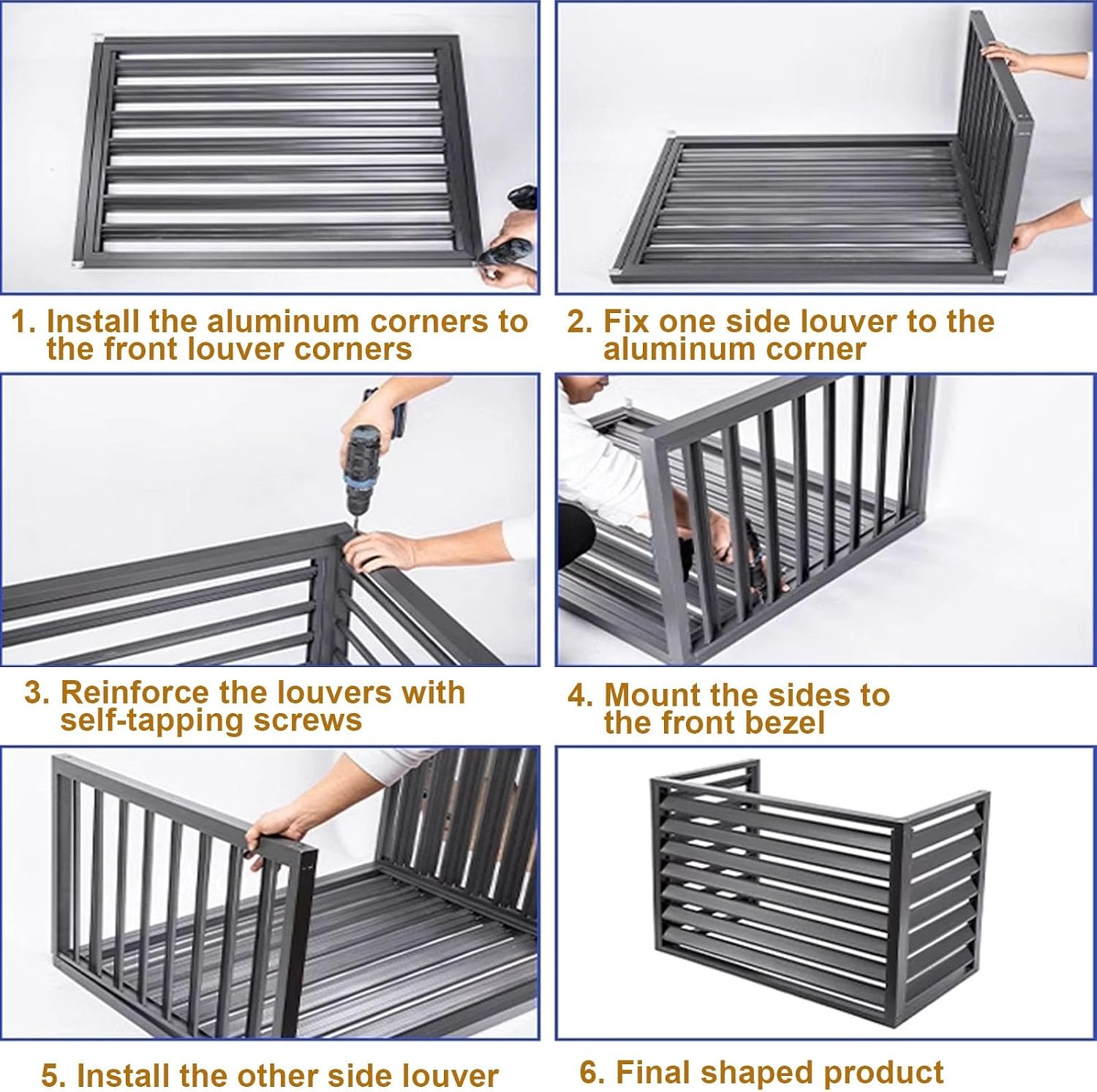 GENERIC Housse De Protection Pour Climatiseur Extérieur - Résistante Aux Intempéries - Pour Toutes Les Saisons