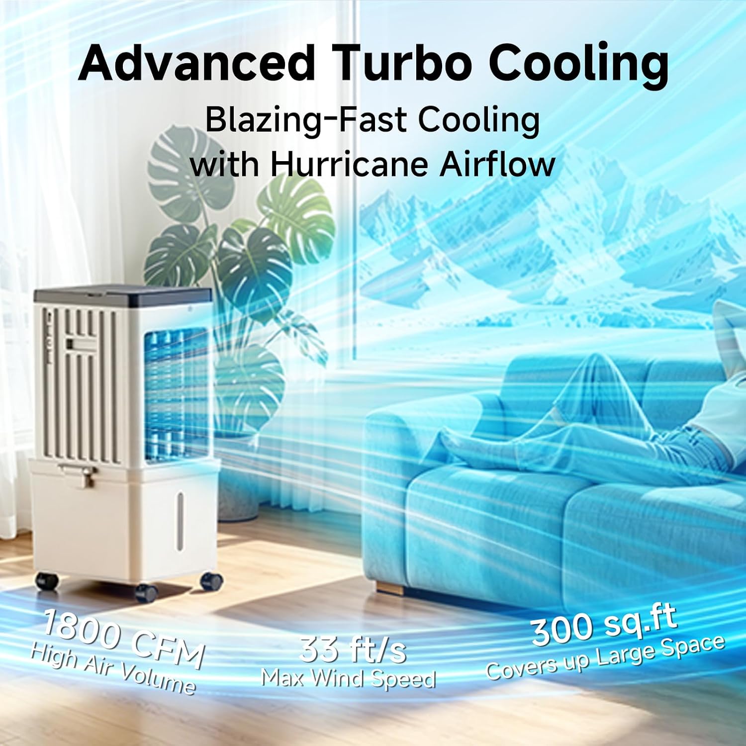  Climatiseur Portable, Refroidisseur D'air