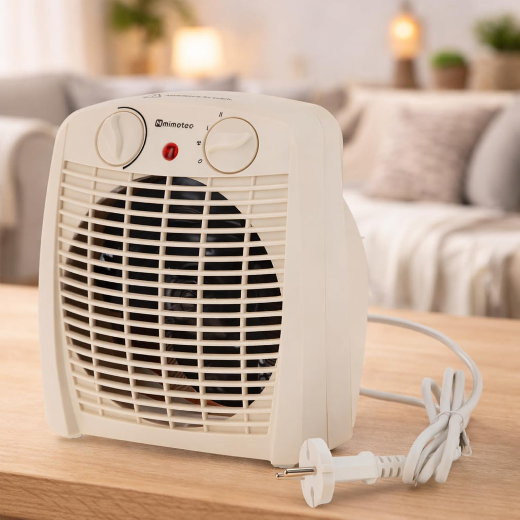  M Mimotec – Chauffage Soufflant Céramique électrique Rose Hearth 2000W, Silencieux <60 DB, Avec Télécommande, Protection Contre La Surchauffe, Chauffage D’appoint Portable Pour Intérieur