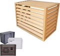  Couvercle Extérieur En Aluminium Pour Climatiseur Et Support De Présentation Pour Plantes – Étagère De Protection Pour Condensateur, Clôture D'intimité, Outils De Jardin Et Pots De Fleurs