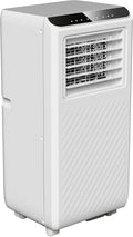  Abrila - Climatiseur Portable Wind Blanc | 7000 BTU | 2 Vitesses | Déshumidificateur | Télécommande | Kit Fenêtre | 70 X 33 X 28 Cm