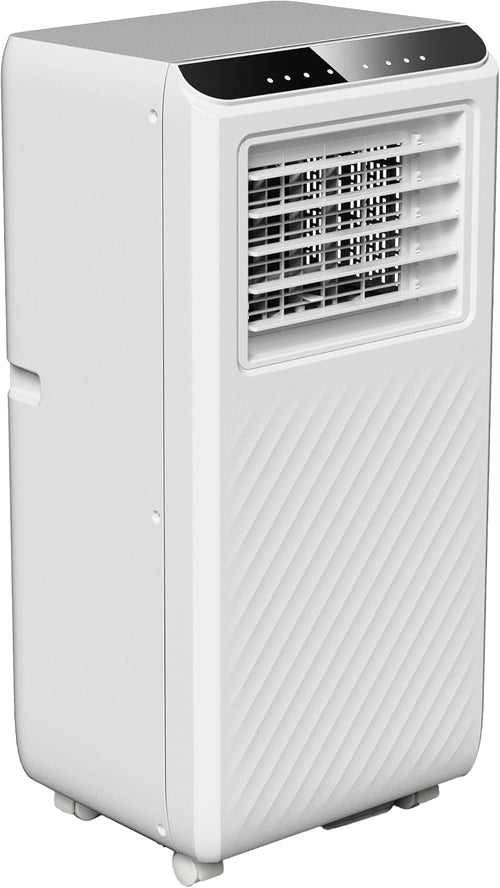  Abrila - Climatiseur Portable Wind Blanc | 7000 BTU | 2 Vitesses | Déshumidificateur | Télécommande | Kit Fenêtre | 70 X 33 X 28 Cm