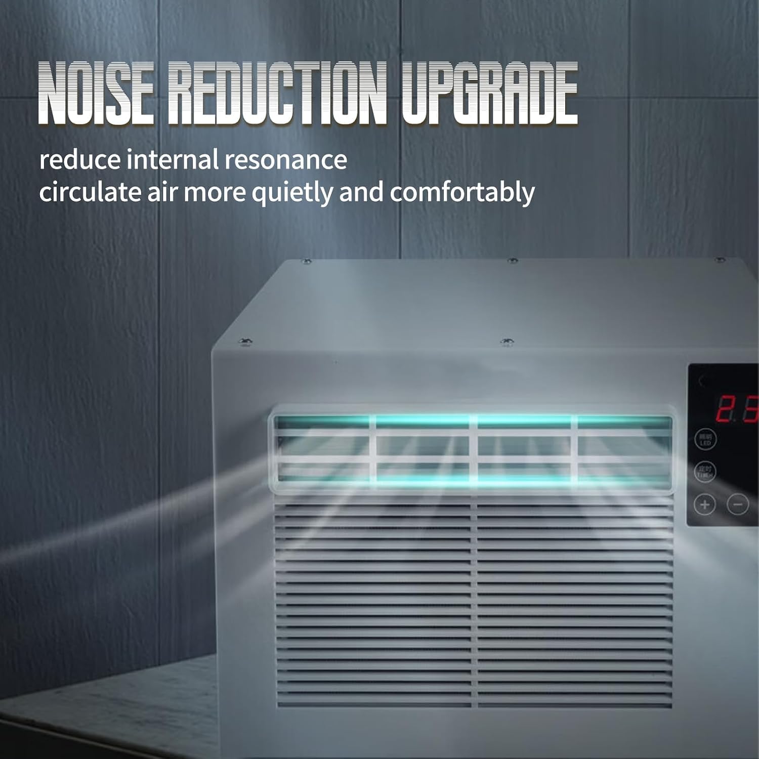  Climatiseur Portable, Déshumidificateur De Refroidissement Rapide, Pas D'unité Extérieure, Mini AC Compact Pour Chambre à Coucher, Cuisine, Dortoir