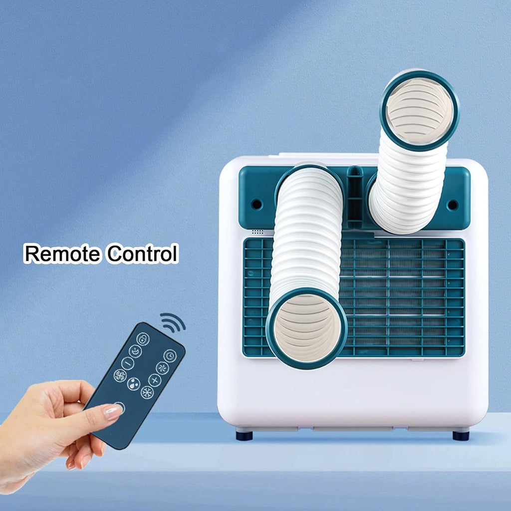 GENERIC Climatiseur De Camping Portable, Petit Refroidisseur D'air Avec Télécommande Et Minuterie, Compresseur De Réfrigération Pour Chambre, Bureau, Extérieur, 220 V