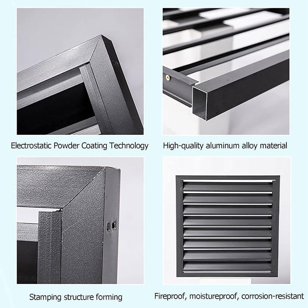 GENERIC Housse De Protection Pour Climatiseur Extérieur – Couverture Antivol Toutes Saisons Pour Climatisation Décorative Et Design élégant