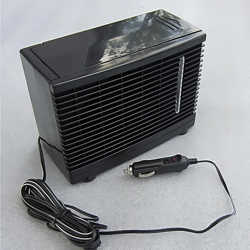 Ventilateur AC Portable Pour Véhicule | Appareil Ventilation Climatisation Véhicule Transportable | Rafraîchisseur D'Air Évaporatif 12V Pour Camion Camping-Car Voyage Sous-Sol Chambre Garage
