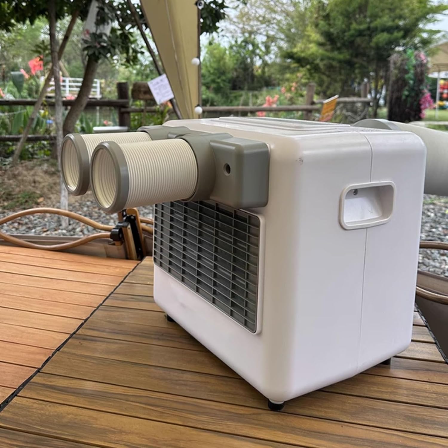 GENERIC Climatisation Portable Silencieuse 3 Vitesses De Ventilation Refroidisseur D'air Avec Clavier Et Télécommande Minuterie 12 H Ventilateur Climatiseur 220 V