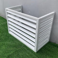  Housse De Protection De Qualité Supérieure Pour Climatiseur – Protection Antivol Contre Les Intempéries – Clôture Décorative Pour Unités Extérieures – Housse Universelle Pour Climatiseurs