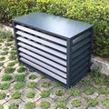  Housse De Protection Pour Climatiseur Extérieur – Écran De Protection Toutes Saisons – Clôture D'intimité Décorative – Protection Antivol Pour Climatisation – Pour Unités Extérieures – Protection