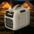  TYH Climatiseur Portable, 5121 BTU, Refroidissement Rapide, Extérieur, AC/DC 24 V, 3 Vitesses De Ventilation, Déshumidification, Faible Consommation 500 W, Idéal Pour Tente De Camping