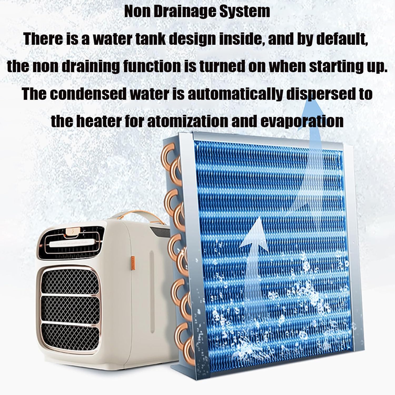  Climatiseur Mobile Portable Pour Voiture, Combinant Refroidissement Et Chauffage, Adapté à Une Utilisation En Voiture, En Déplacement, En Camping, Sous Tente, à L'intérieur